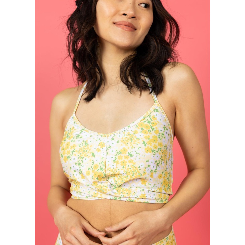 Yellow Meadow | Tied-Up Top