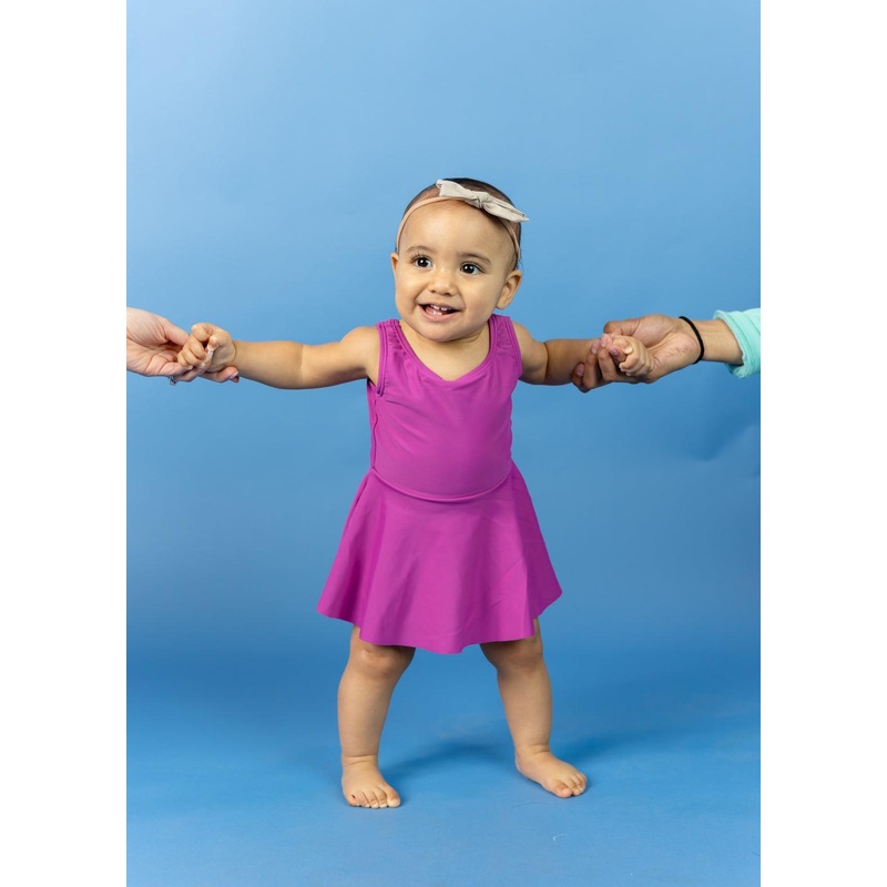 Berry | Baby Skirted One-Piece
