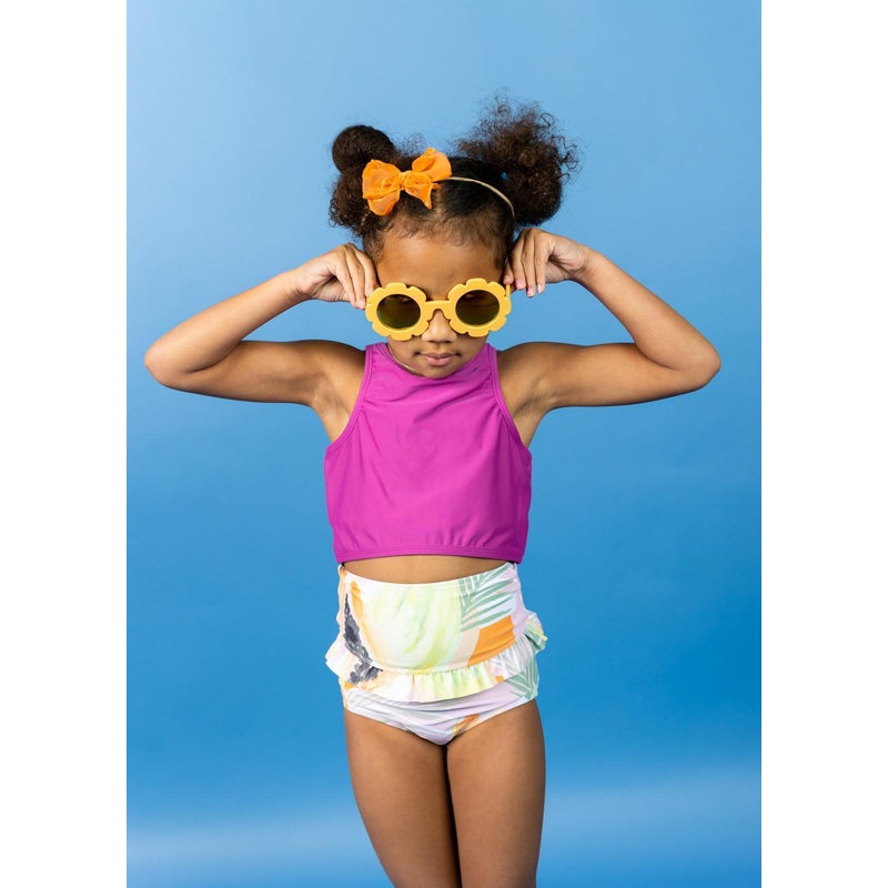 Berry | Mini Racer Back Top