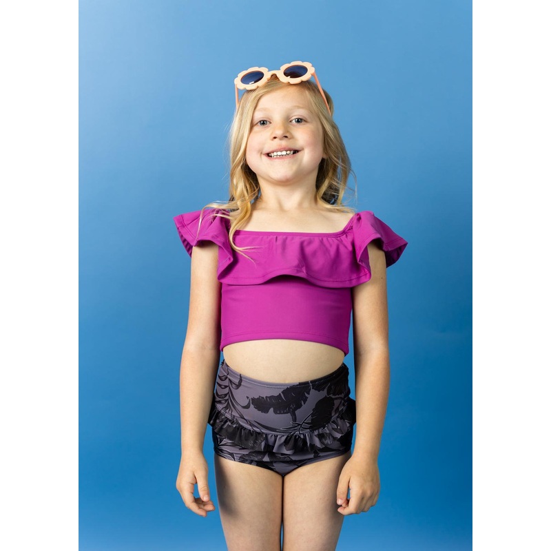 Berry | Mini Ruffled Around Top