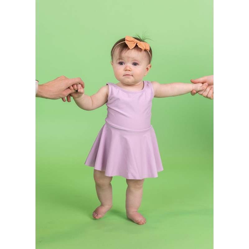 Just Lilac | Baby Skirted One-Piece
