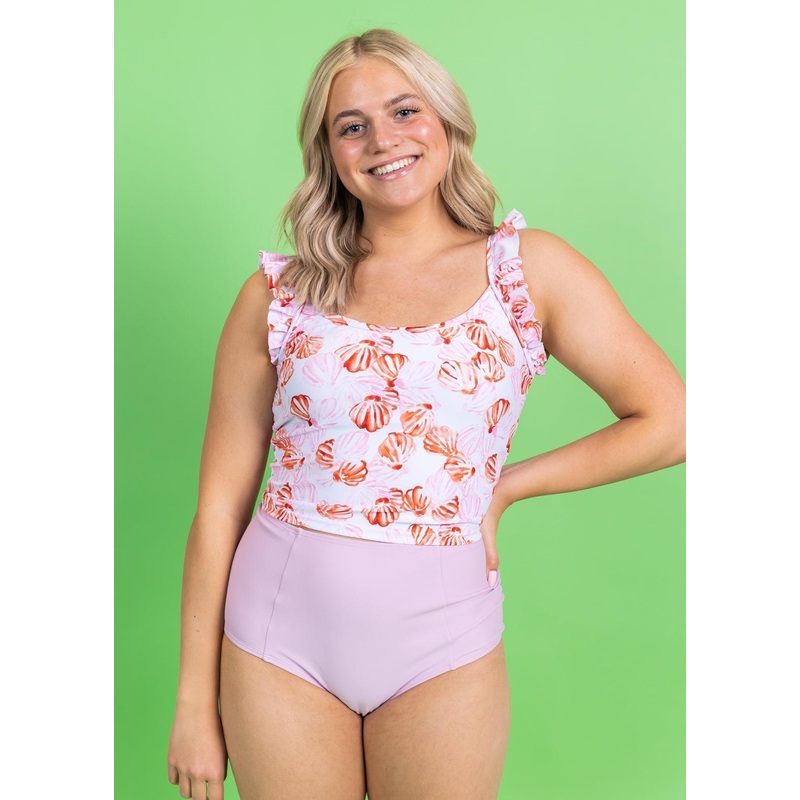 Just Lilac | Cut High Bottoms