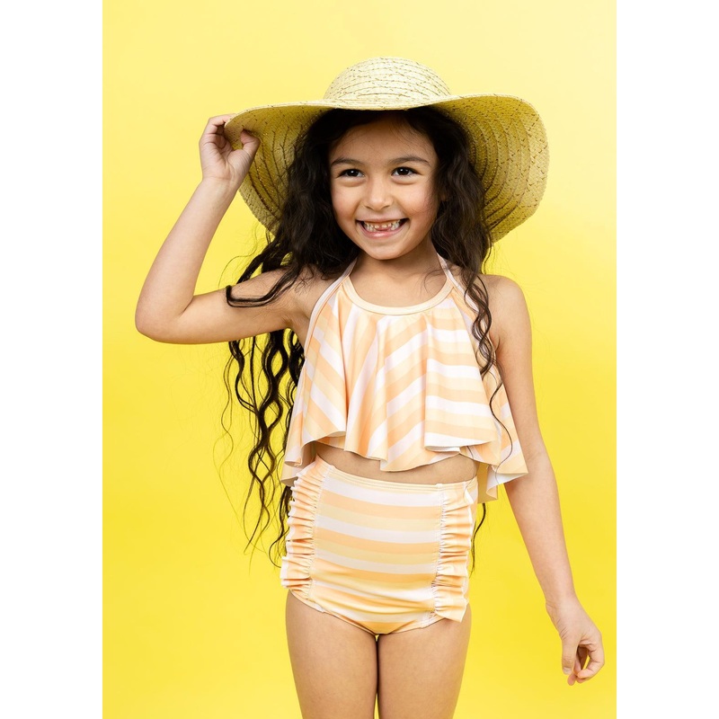 Peachy Stripe | Mini Swing Top