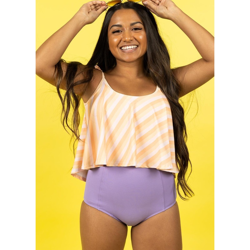 Peachy Stripe | Swing Top