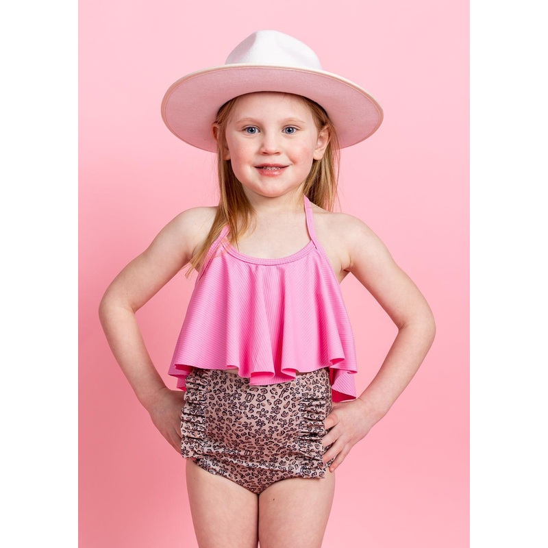 Ribbed Sweet Pink | Mini Swing Top