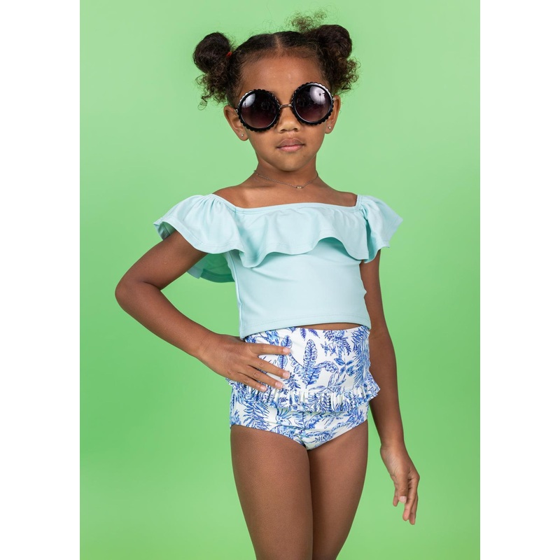 Spearmint | Mini Ruffled Around Top