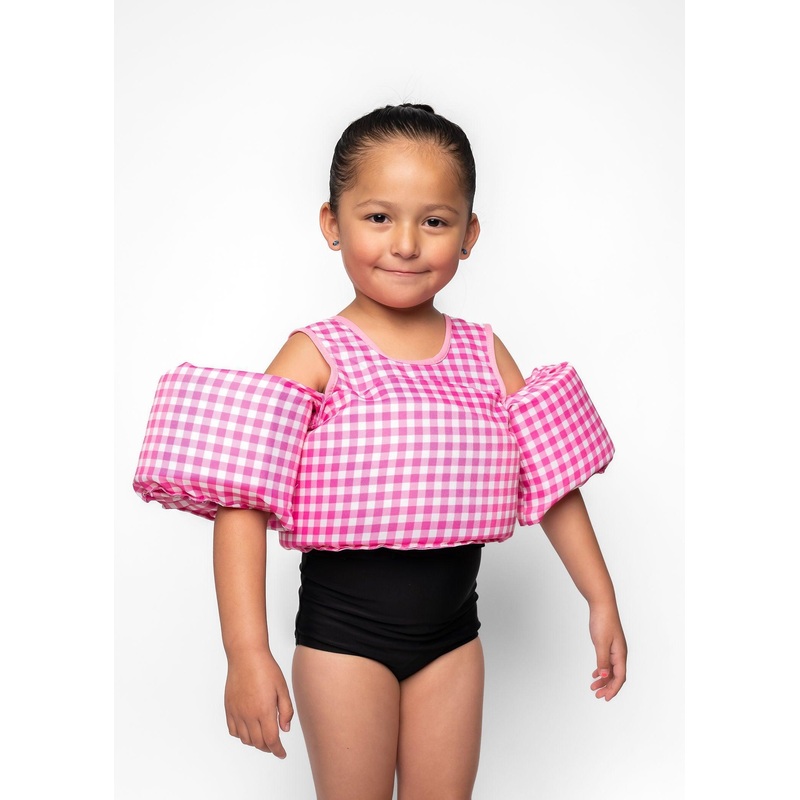 Splasher | Pink Gingham