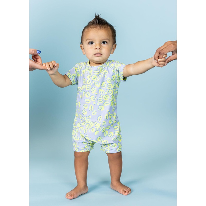 Vivid Cheetah | Baby Shorties Rashguard (Unisex)