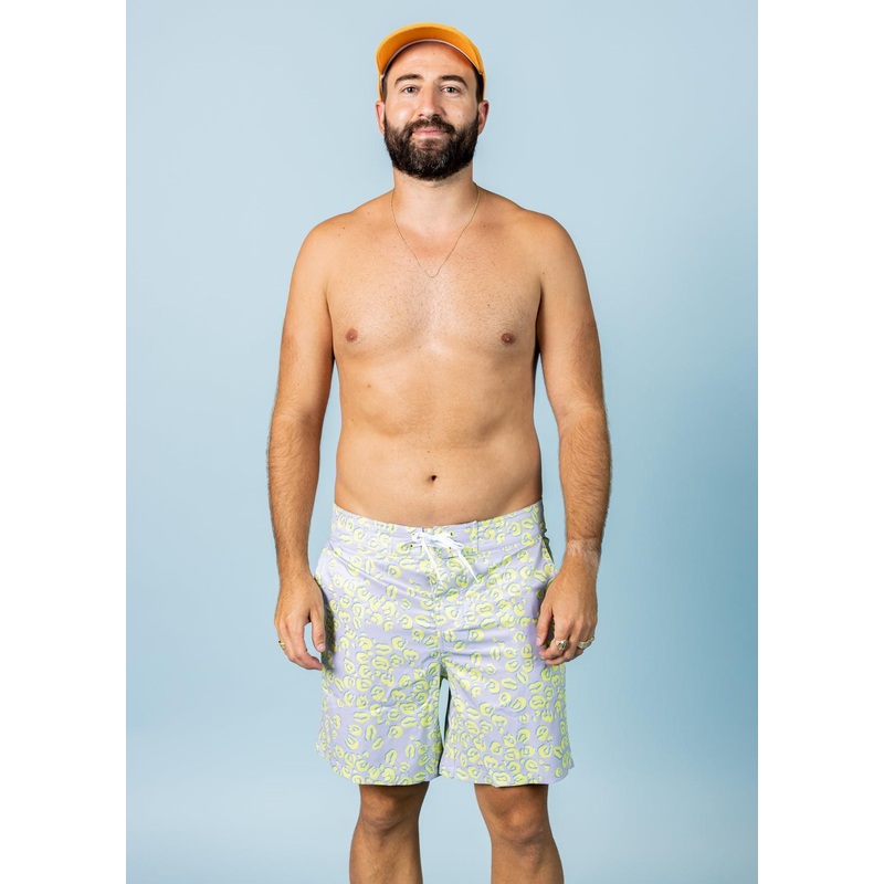 Vivid Cheetah | Men's Swim Trunks