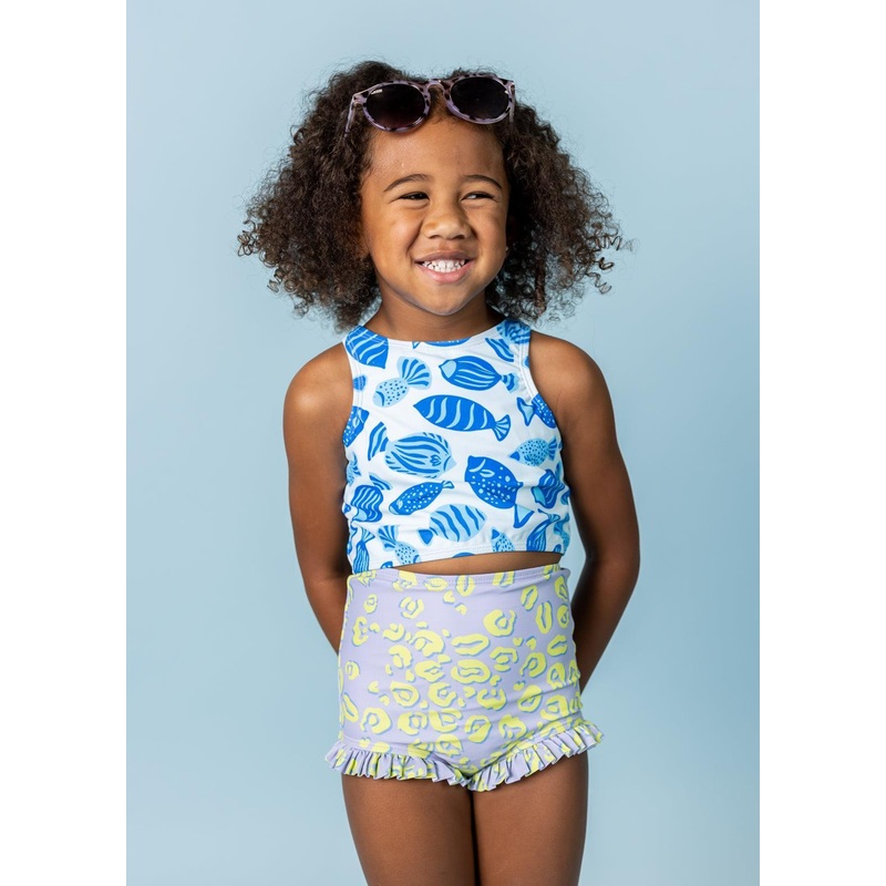 Vivid Cheetah | Mini All Ruffled Up Bottoms