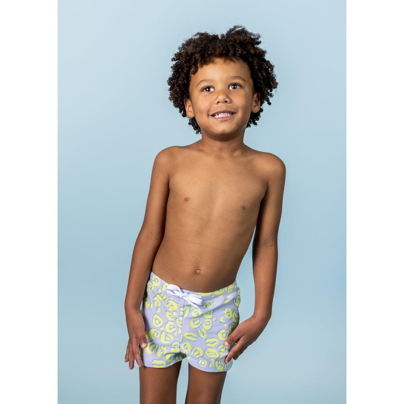 Vivid Cheetah | Mini Euro Shorts