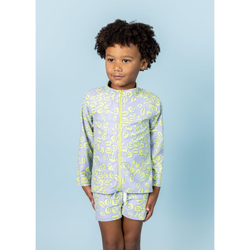 Vivid Cheetah | Mini Rashguard Top (Unisex)