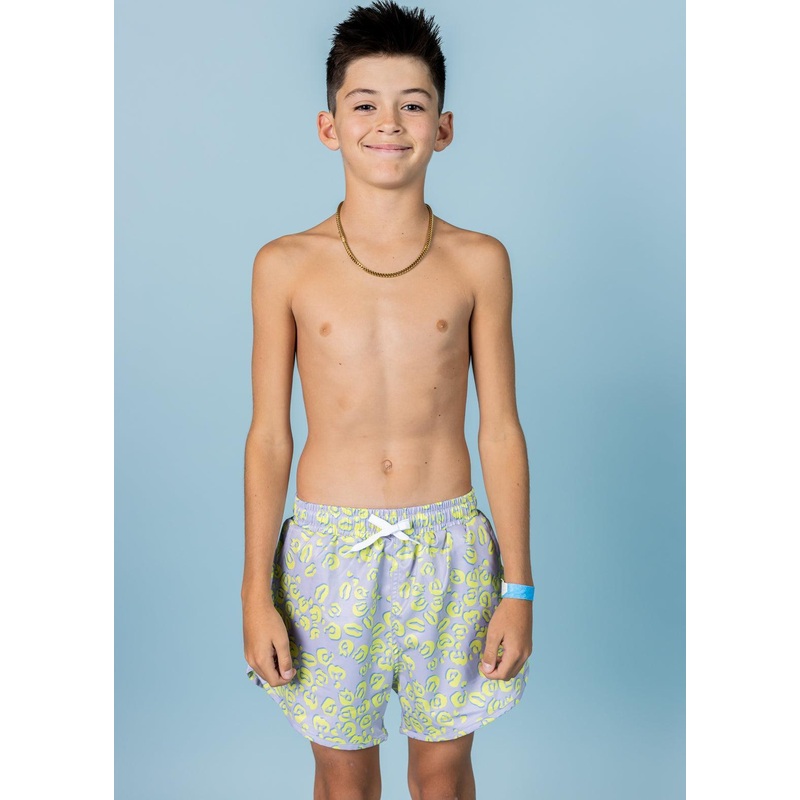 Vivid Cheetah | Youth Retro Shorties