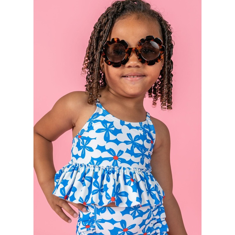 Flowerworks | Mini Peplum Top
