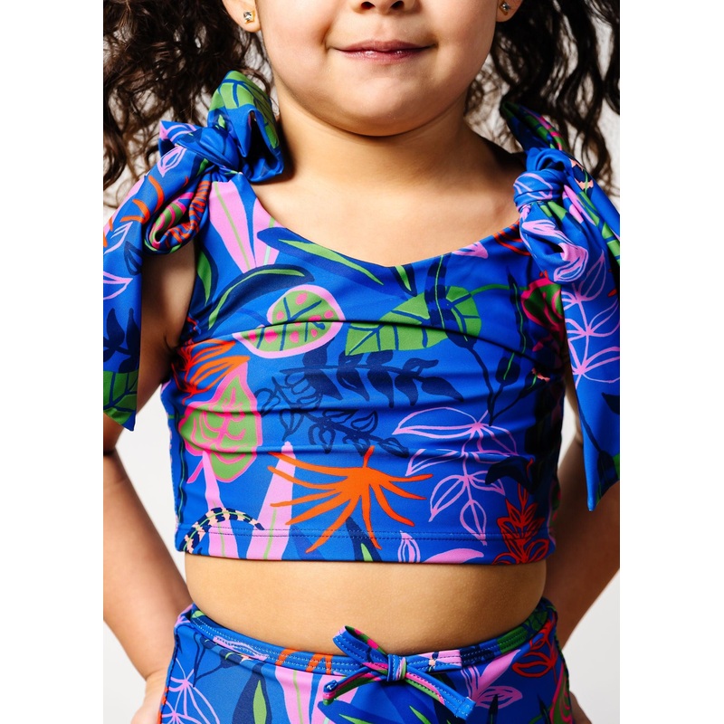 Midnight Jungle | Mini Knot Top