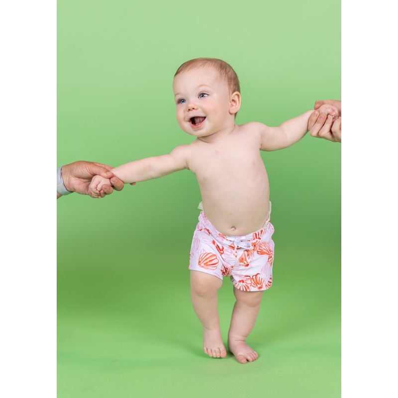 Painted Clams | Baby Euro Shorts