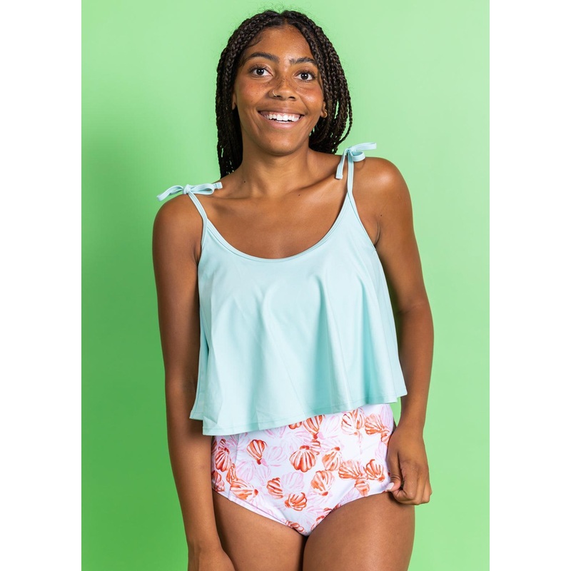 Painted Clams | Cut High Bottoms