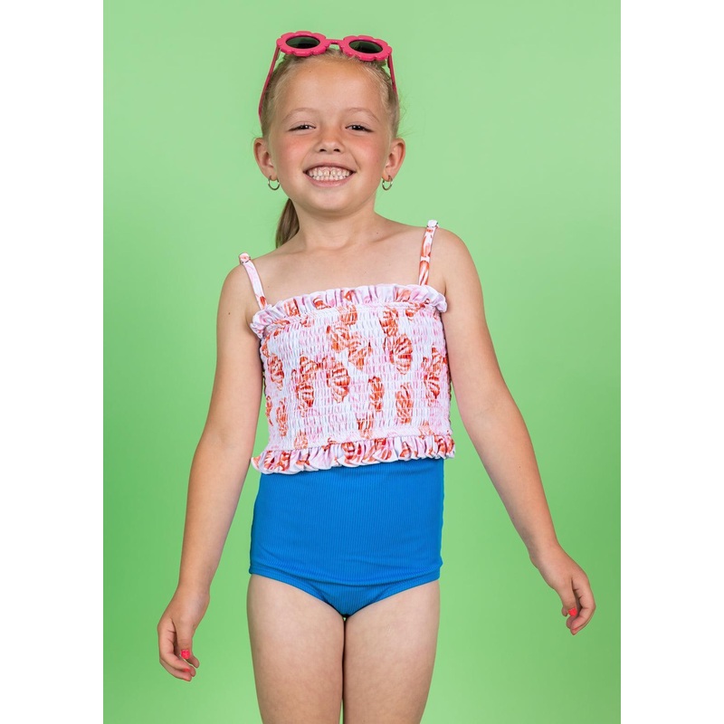 Painted Clams | Mini Bandeau Top