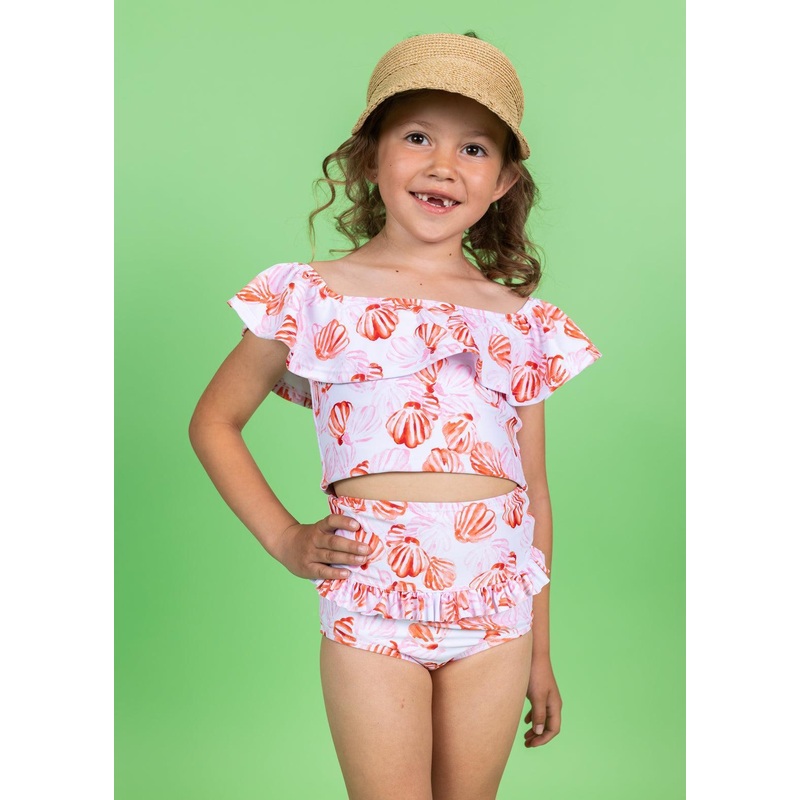 Painted Clams | Mini Ruffled Around Top