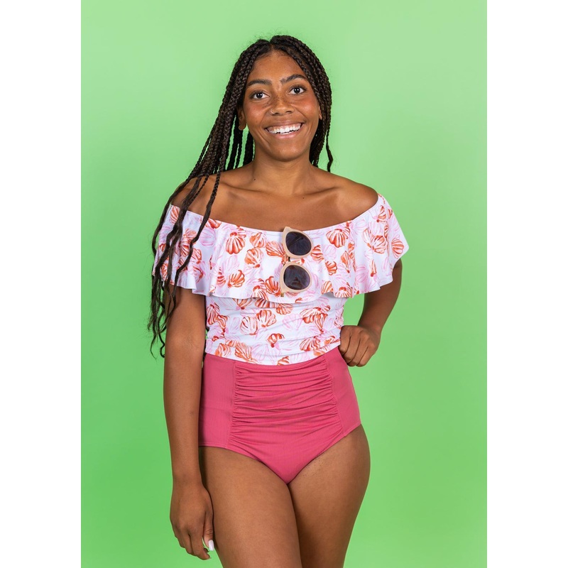 Painted Clams | Ruffled Around Top