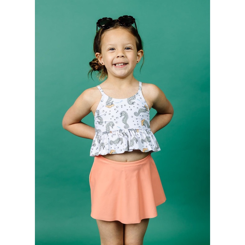 Sea-Haw | Mini Peplum Top