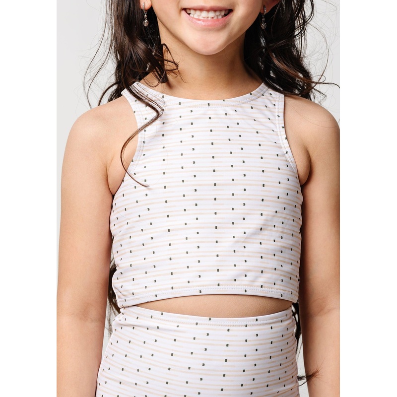 All Neutral | Mini Racer Back Top