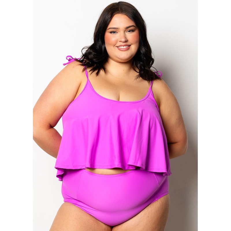Brilliant Violet | High-Waisted Bottoms