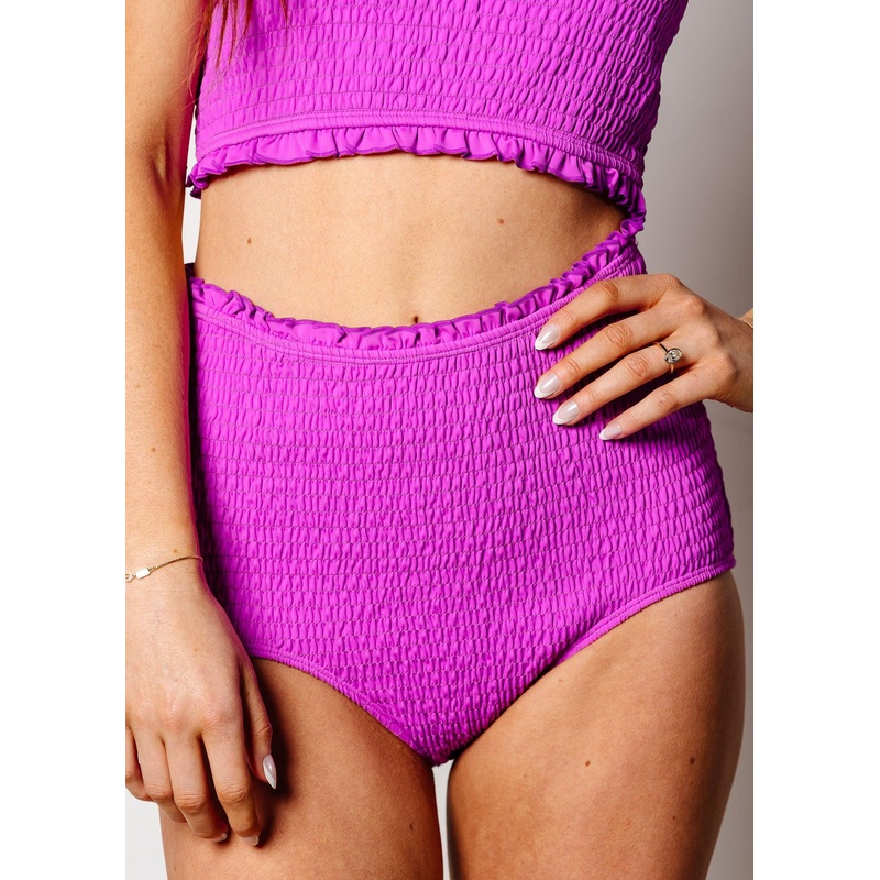 Brilliant Violet | Smocked Bottoms