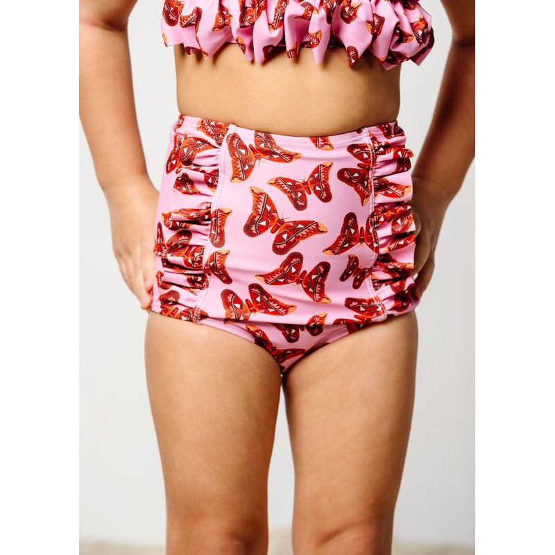 Metamorphosis | Mini Down in Front Ruffle Bottoms