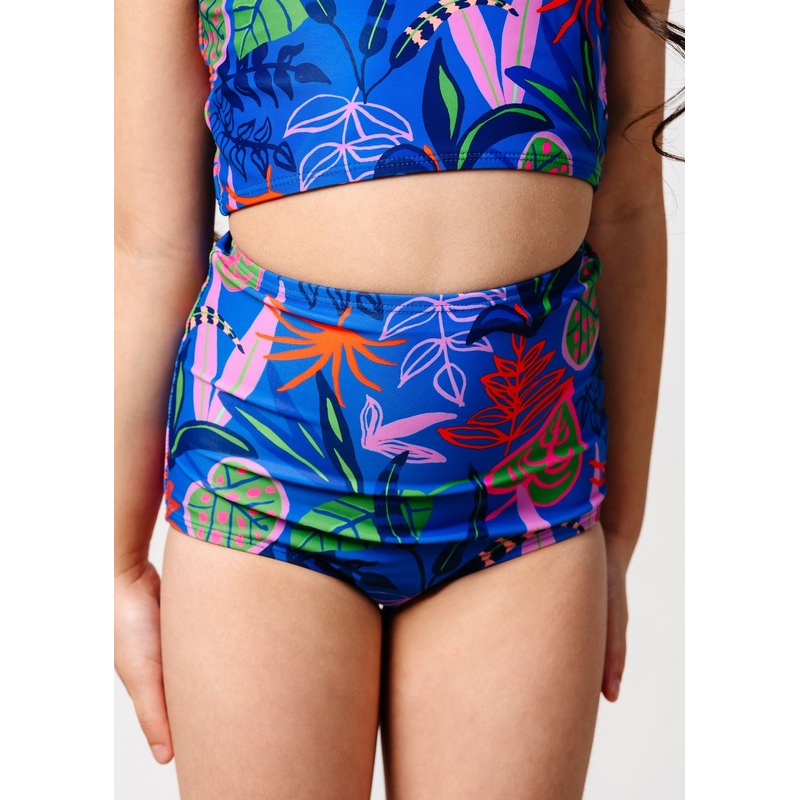 Midnight Jungle | Mini High-Waisted Bottoms