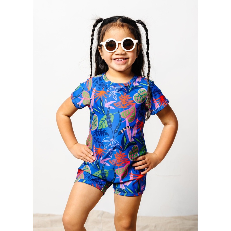 Midnight Jungle | Mini Shorties Rashguard (Unisex)