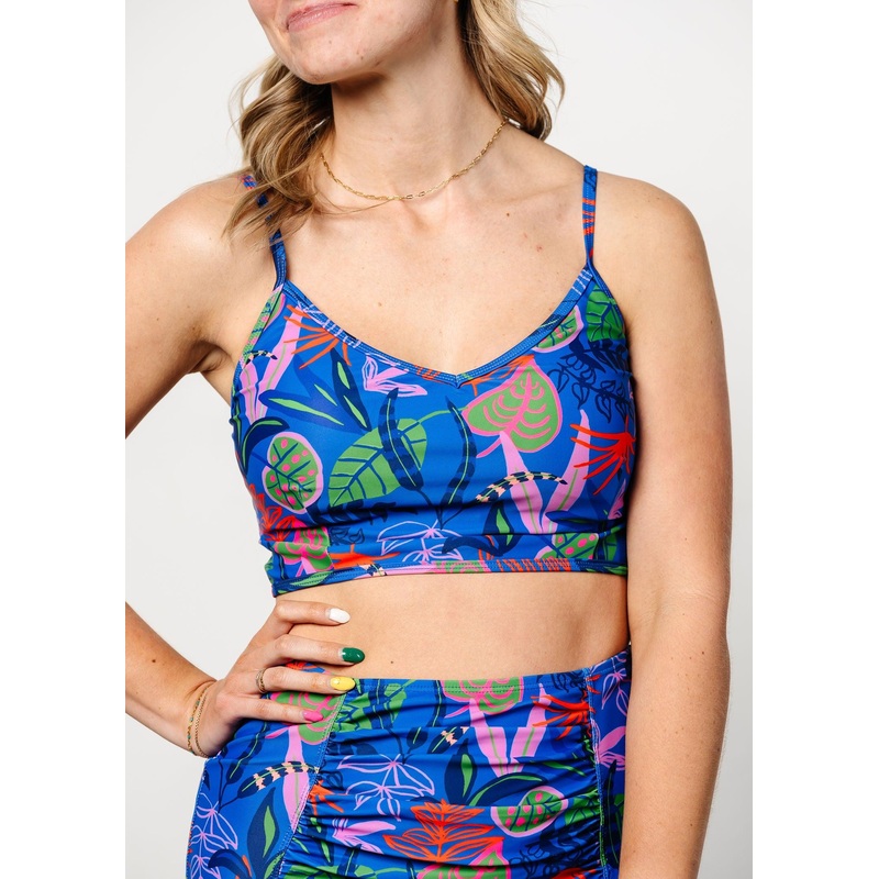 Midnight Jungle | V'D Crop Top