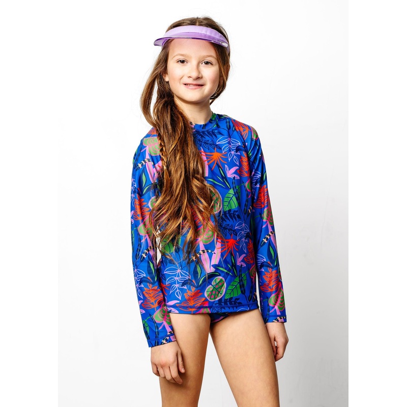 Midnight Jungle | Youth Rashguard Top (Unisex)