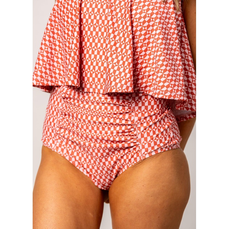 Geometric | Ruched Bottoms 2.0