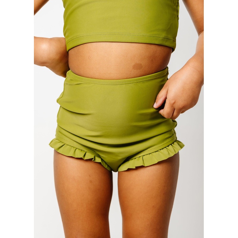 Olive Green | Mini All Ruffled Up Bottoms