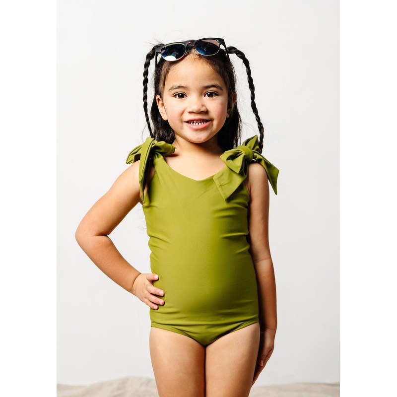 Olive Green | Mini Everyday One-Piece
