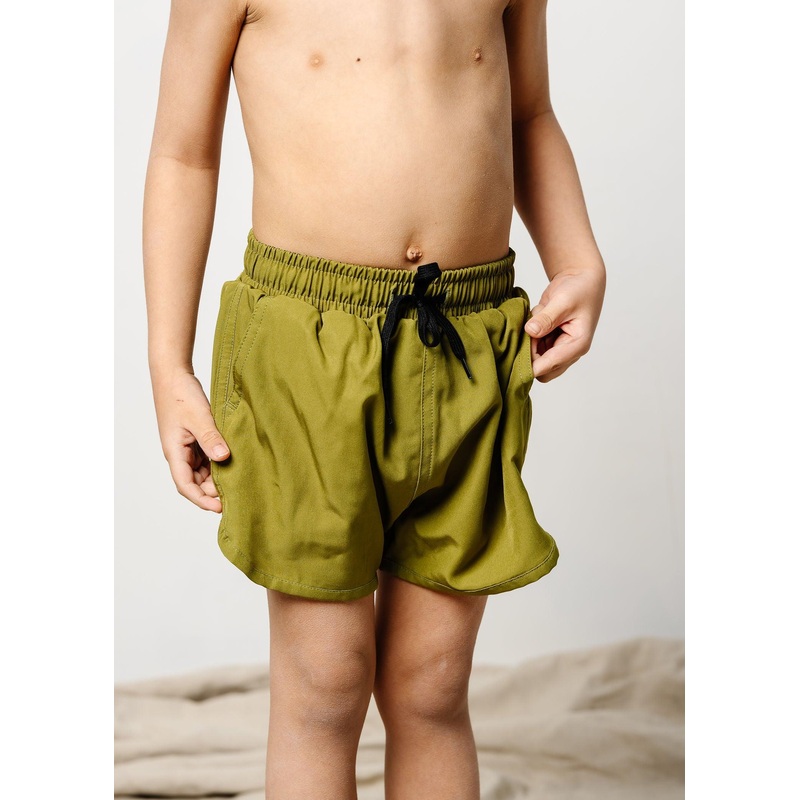 Olive Green | Mini Retro Shorties