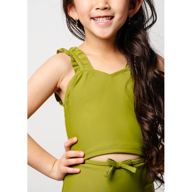 Olive Green | Mini Ripple Top