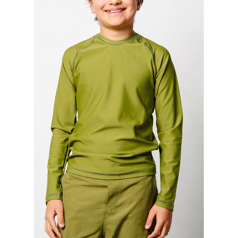 Olive Green | Youth Rashguard Top (Unisex)