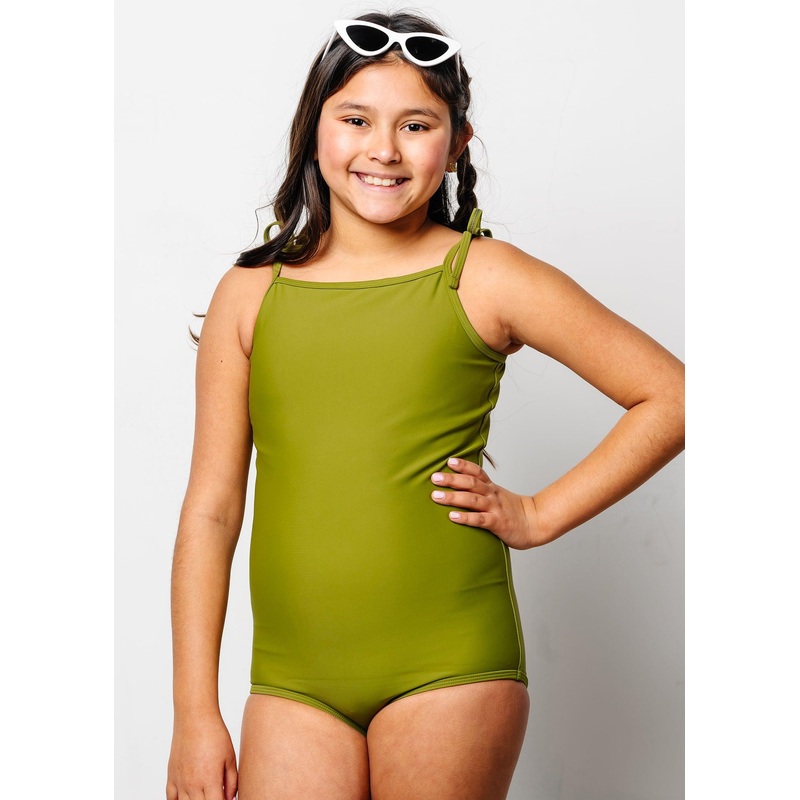 Olive Green | Youth Simply One-Piece