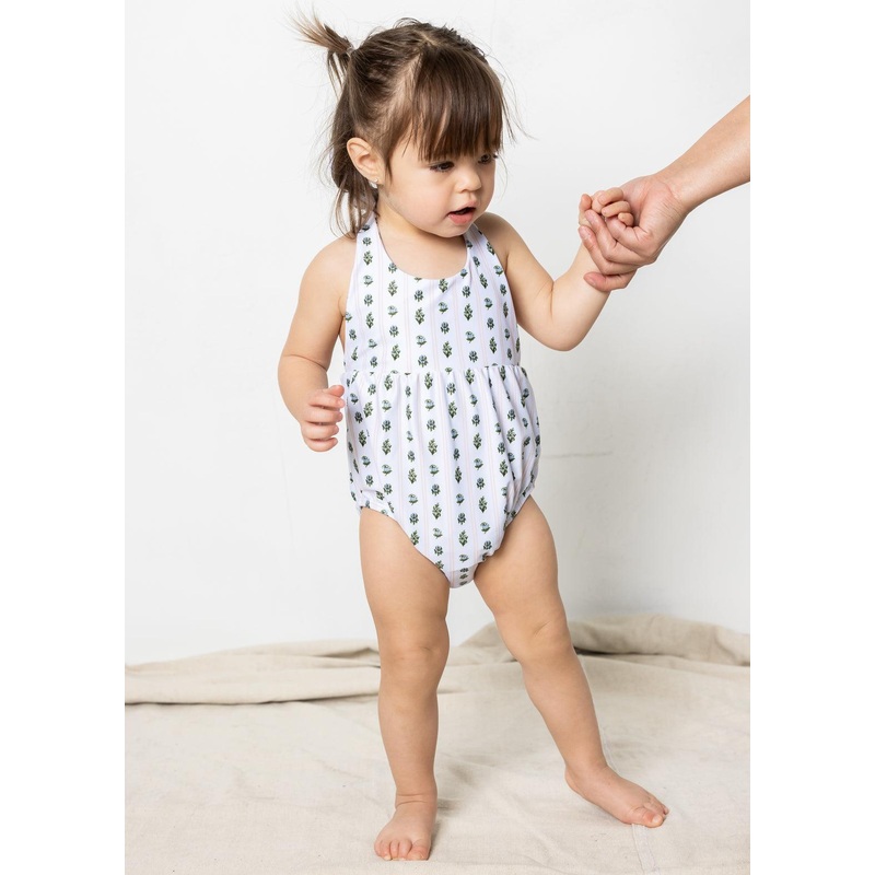 Vintage Blooms | Baby Romper One-Piece