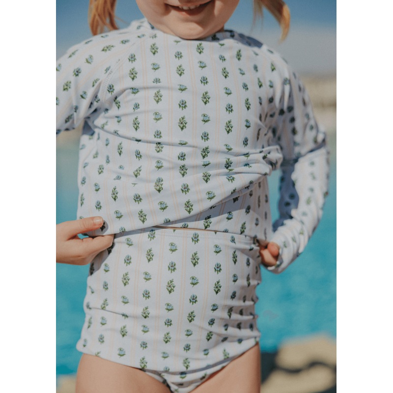 Vintage Blooms | Mini Rashguard Top (Unisex)