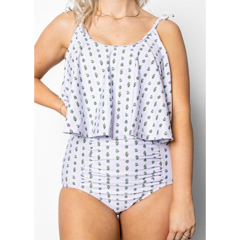 Vintage Blooms | Ruched Bottoms 2.0
