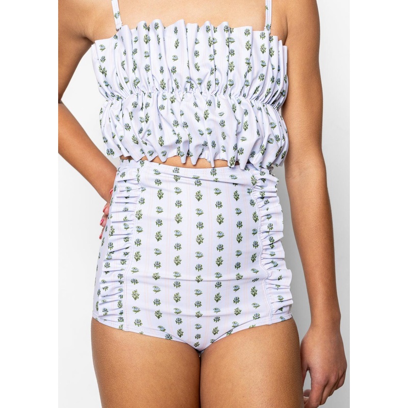 Vintage Blooms | Youth Down in Front Ruffle Bottoms