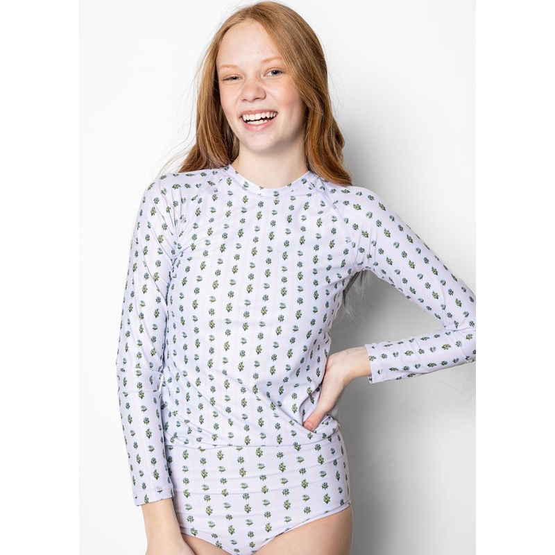 Vintage Blooms | Youth Rashguard Top (Unisex)