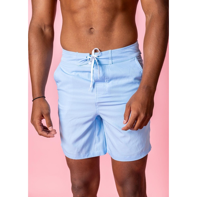 Barely Blue | Men's Swim Trunks