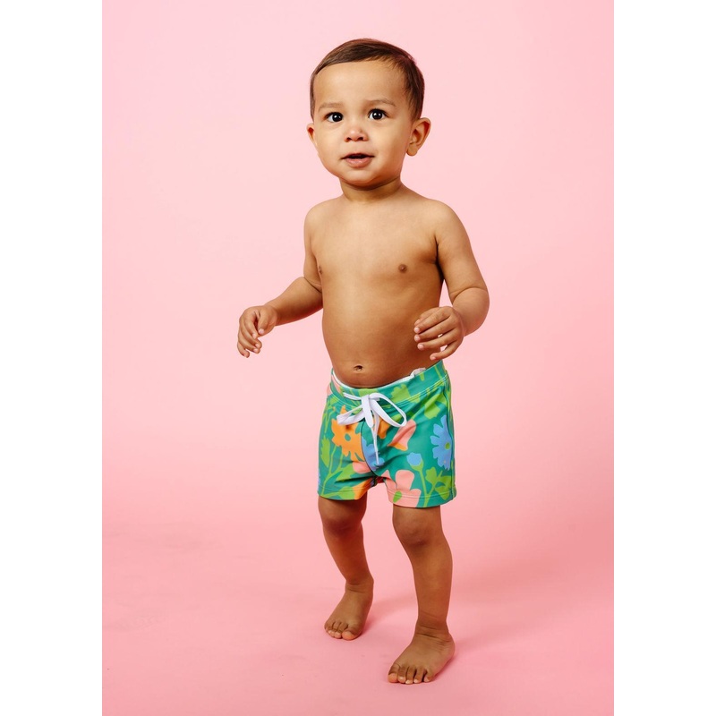 Big Blooms | Baby Euro Shorts
