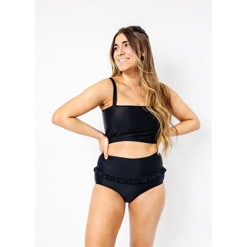 Black | Latter-Back Top