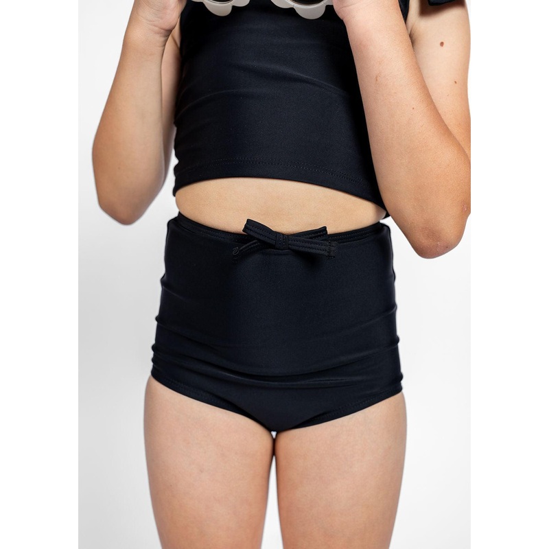Black | Mini Bow Bottoms
