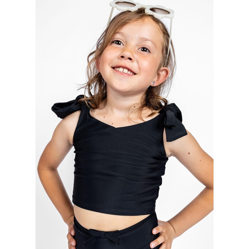 Black | Mini Knot Top